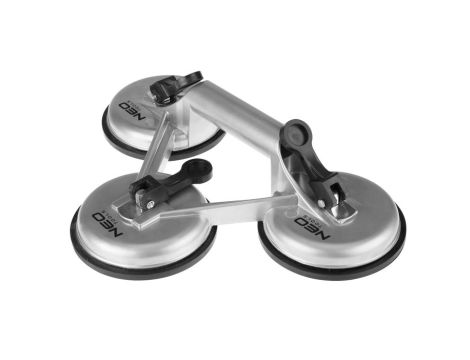 Neo Tools - Przyssawka do szyb aluminiowa, potrójna, 150 kg - 56-803