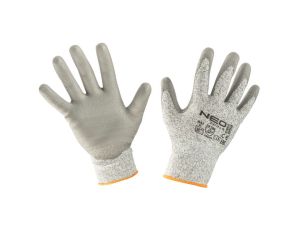 Neo Tools - Rękawice antyprzecięciowe pokryte PU, 4X43D, rozmiar 8 - 97-609-8