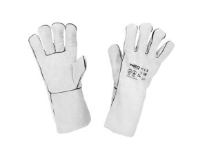 Neo Tools - Rękawice spawalnicze długie z nicią kevlarową  , MAG typ A, EN 388: 4332X & EN 407 : 442X4X - 97-670