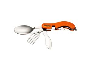 Neo Tools - Scyzoryk biwakowy, pomarańczowy - 63-027