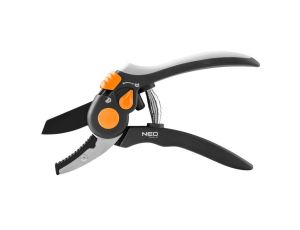 Neo Tools - Sekator kowadełkowy 200 mm, zakres do 18 mm, regulowany rozstaw - 15-203