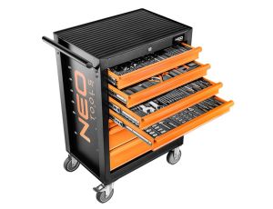 Neo Tools - Szafka warsztatowa, 7 szuflad + 176 narzędzi - 84-222-12
