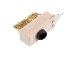 Neo Tools - Szczotka druciana do kostki brukowej ze skrobakiem - 39-220