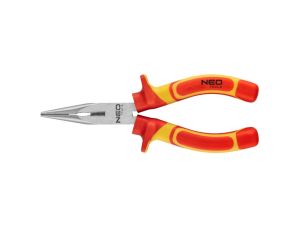 Neo Tools - Szczypce wydłużone proste 160 mm 1000V, CrV, polerowane - 01-223