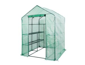 Neo Tools - Szklarnia 143 x 143 x 195 cm, folia PE 135g, metalowa konstrukcja - 15-911