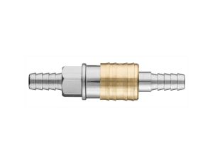 Neo Tools - Szybkozłączka do kompresora z końcówką na wąż 10 mm - 12-632