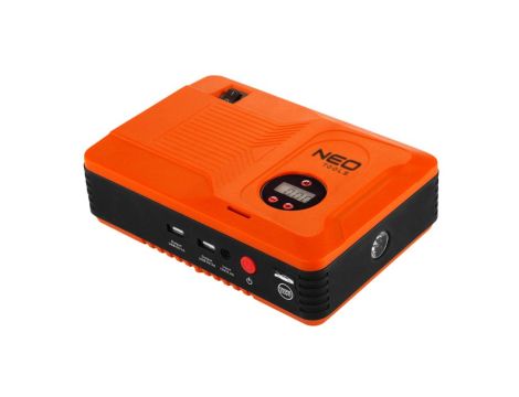 Neo Tools - Urządzenie rozruchowe "Jumpstarter", power bank  - 14Ah, kompresor 3.5BAR, latarka - 11-997