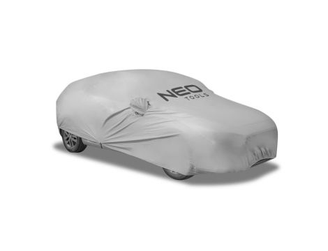 Neo Tools - Wielowarstwowy pokrowiec na samochód (2 warstwy, wodoodporny) M - 10-474
