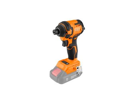 Neo Tools - Zakrętarka udarowa bezszczotkowa 18V, 300Nm, hex 1/4”, compact, Energy+, bez akumulatora - 04-612