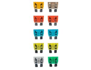 Neo Tools - Zestaw bezpieczników samochodowych, 10 sztuk - 11-991 op=5 szt