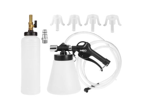 Neo Tools - Zestaw do wymiany płynu hamulcowego i odpowietrzania hamulców - 11-268