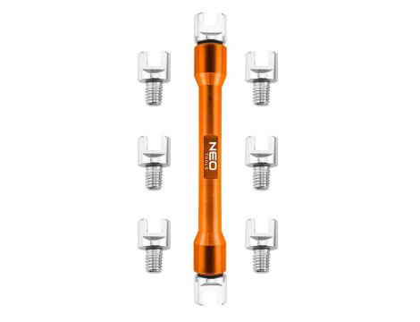 Neo Tools - Zestaw kluczy do szprych motocyklowych 9 szt. - 10-508