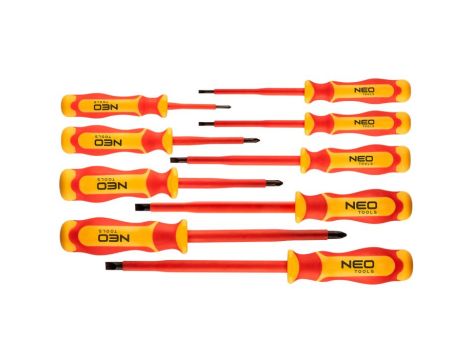 Neo Tools - Zestaw wkrętaków 1000V, 9 szt. - 04-143