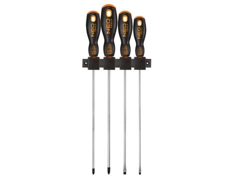 Neo Tools - Zestaw wkrętaków 250mm, 4 szt. - 04-214