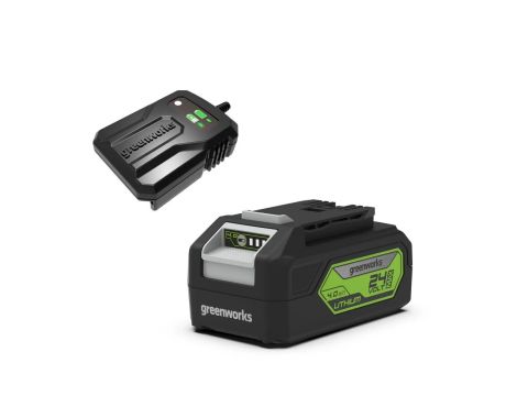 24V Akumulator 4 Ah + ładowarka Greenworks GSK24B4