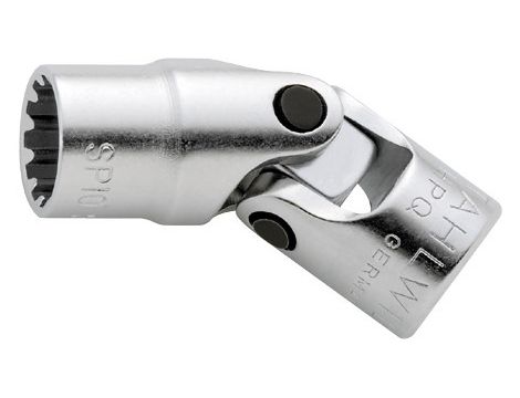 STAHLWILLE - 402aSP 5/16 Spline 1/4 " Wkład do kluczy nasadowych przegubowych  Dł.38mm - 01542020