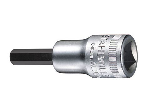 STAHLWILLE - 49 6 INHEX Nasadka wkrętakowa INHEX 3/8 " 6mm Dł.52mm - 02050006