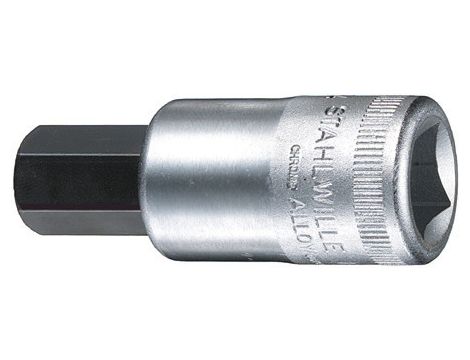 STAHLWILLE - 54 6 INHEX Nasadka wkrętakowa INHEX 1/2 " 6mm Dł.60mm - 03050006
