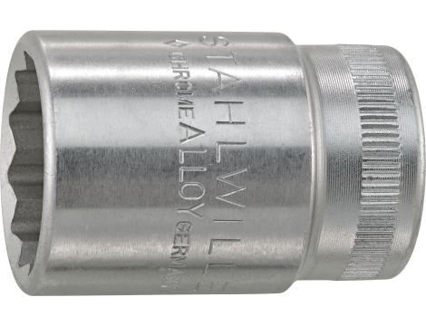 STAHLWILLE - 50a 19/32 1/2 " Wkładka do kluczy nasadowych Rozm. 19/32" Dł.38mm - 03410035