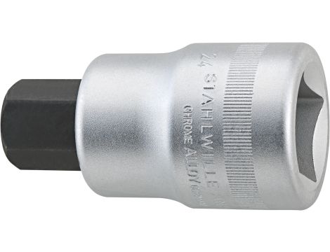 STAHLWILLE - 64 17 INHEX Nasadka wkrętakowa INHEX 1 " 17mm Dł.85mm - 06050017