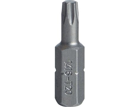 STAHLWILLE - 1416 TORX® Bit do wkrętaka T20 Sześciokątny C 6,3 Dł.25mm - 08130020