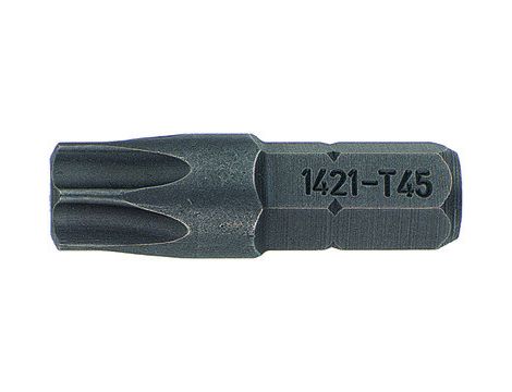 STAHLWILLE - 1421 TORX® Bit do wkrętaka T45 Sześciokątny C 6,3 Dł.25mm - 08130045