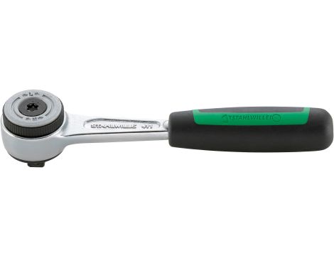 STAHLWILLE - 411-2K Grzechotka z drobnymi zębami 1/4 RSW.6° Dł.118mm - 11231011