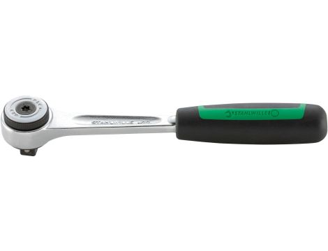 STAHLWILLE - 422-2K Grzechotka z drobnymi zębami 3/8 RSW.6° Dł.194mm - 12231011