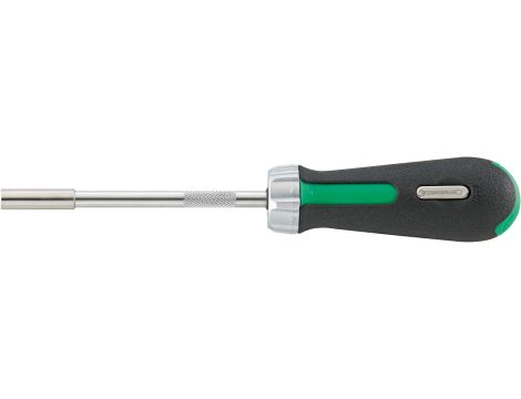 STAHLWILLE - 4008-1 1/4"  Wkrętak z grzechotką z uchwytem na bity Dł.250mm - 18120001