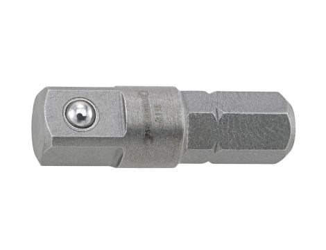 STAHLWILLE - 3116 Adapter do bitów, manualny Sześciokątny 1/4" Zewnętrzny kwadrat 1/4" Dł.25mm - 31160000