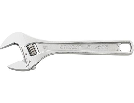 STAHLWILLE - 4025 12 klucz płaski jednostronny regulowany Maks. rozmiar 39mm Dł.311mm - 40250112