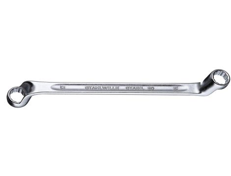 STAHLWILLE - StahlwilleSTABIL® 20 18 x 19 Zestaw dwustronnych kluczy oczkowych StahlwilleSTABIL  Rozm. 18 x 19 mm Dł.275mm - 41041819