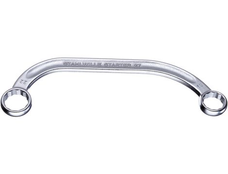 STAHLWILLE - STARTER 27 11 x 13 Zestawy dwustronnych kluczy oczkowych STARTER Rozm. 11 x 13 mm Dł.150mm - 41091113