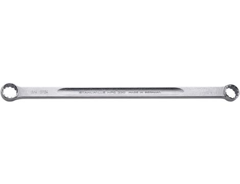 STAHLWILLE - 220aSP 7 x 9 Spline Dwustronny klucz oczkowy Rozm. 7/32 x 9/32 " Dł.185mm - 41160709