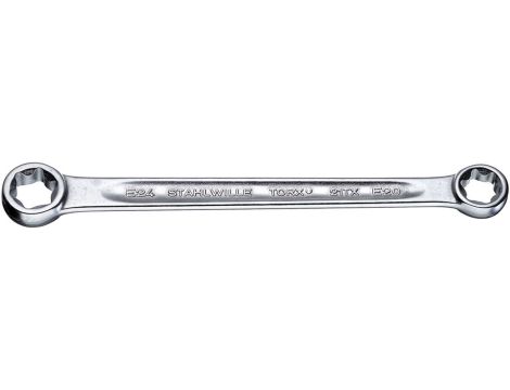 STAHLWILLE - 21TX E14 x E18 TORX® Dwustronny klucz oczkowy E14 x E18 Dł.185mm - 41251418