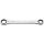 STAHLWILLE - 25aSP 16 x 18 Spline Dwustronny klucz oczkowy z grzechotką Rozm. 1/2 x 9/16 
