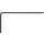 STAHLWILLE - 10759/2 2 Klucz trzpieniowy HI-LOK™ Sześciokąt wyjściowy 2 mm Dł.100mm x 100mm - 43064002