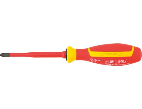 STAHLWILLE - DRALL⁺ 4671 VDE PZ2 Wkrętak krzyżakowy VDE PZ DRALL+ Str. PZ2 Dł.100mm - 46713002