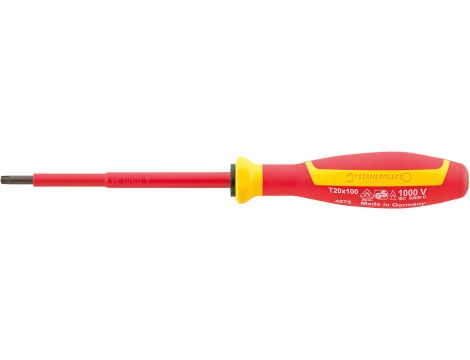 STAHLWILLE - DRALL⁺ 4675 VDE T25 TORX® Wkrętak VDE TORX® DRALL+ T25 Dł.100mm - 46753025