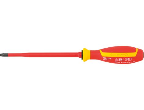 STAHLWILLE - DRALL⁺ 4676 VDE T30 TORX® Wkrętak VDE TORX® DRALL+ T30 Dł.150mm - 46763030