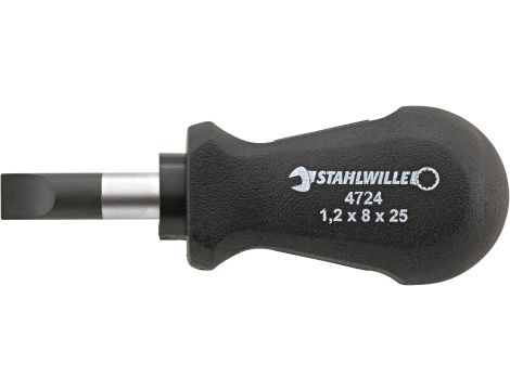 STAHLWILLE - DRALL 4724 5,5 Wkrętak do narzędzi z rowkiem DRALL® 1,0mm x 5.5mm Dł.25mm - 47241060