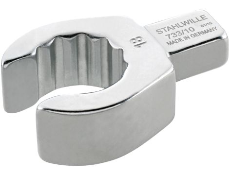 STAHLWILLE - 733/10 19 Końcówka wtykowa OPEN-RING Rozm. 19mm Uchwyt narzędziowy9 x 12 - 58231019