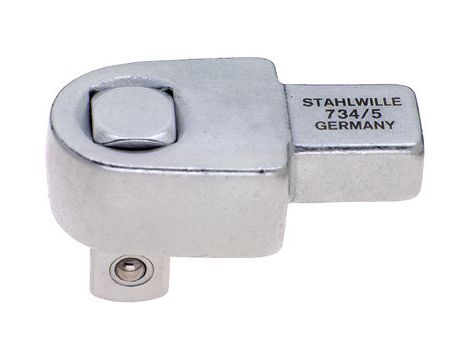 STAHLWILLE - 734/5 Końcówka wtykowa czworokątna Zewnętrzny kwadrat 3/8" Uchwyt narzędziowy9 x 12 - 58240005
