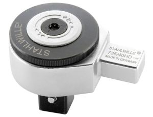 STAHLWILLE - 735/40HD Grzechotka wtykowa z drobnymi zębami Napęd wyjściowy 3/4 Uchwyt narzędziowy14 x 18 - 58250065