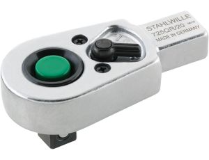 STAHLWILLE - 725QR/20 Grzechotka wtykowa QR Napęd wyjściowy 1/2 Uchwyt narzędziowy14 x 18 - 58253020