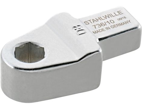 STAHLWILLE - 736/10 5/16 Końcówka wtykowa uchwytu do bitów 5/16" Uchwyt narzędziowy9 x 12 - 58261010