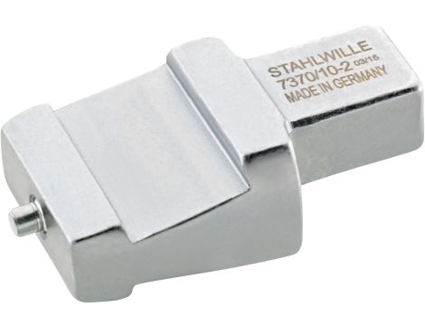 STAHLWILLE - 7370/10-2 Adapter wtykowy Uchwyt narzędziowy 9 x 12mm Napęd wyjściowy 9,5 x 23,5mm - 58290012