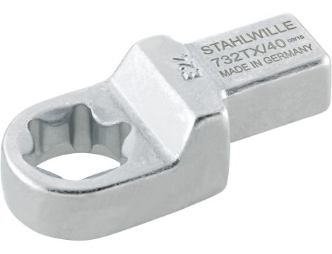 STAHLWILLE - 732TX/40 E18 TORX® Końcówka wtykowa TORX  Uchwyt narzędziowy14 x 18 - 58294018