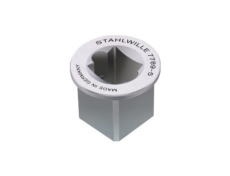 STAHLWILLE - 7789-5 Adapter czworokątny Gniazdo kwadratowe 3/8mm Zewnętrzny kwadrat 1/2mm - 58524091