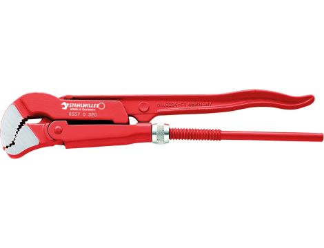 STAHLWILLE - 6557 1.1/2 Klucz nastawny do rur ze szczękami typu S 1 1/2" Dł.440mm - 65570416
